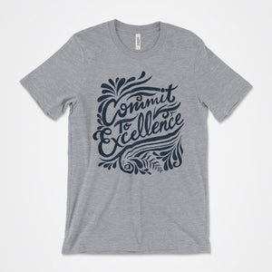 Open image in slideshow, Core Principles Tee - Commit to Excellence
