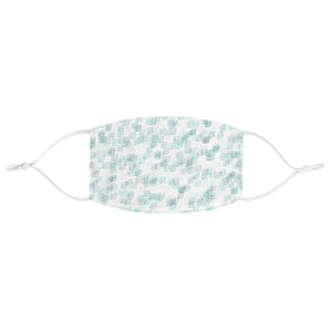 Open image in slideshow, White Leavoflauge Fabric Face Mask
